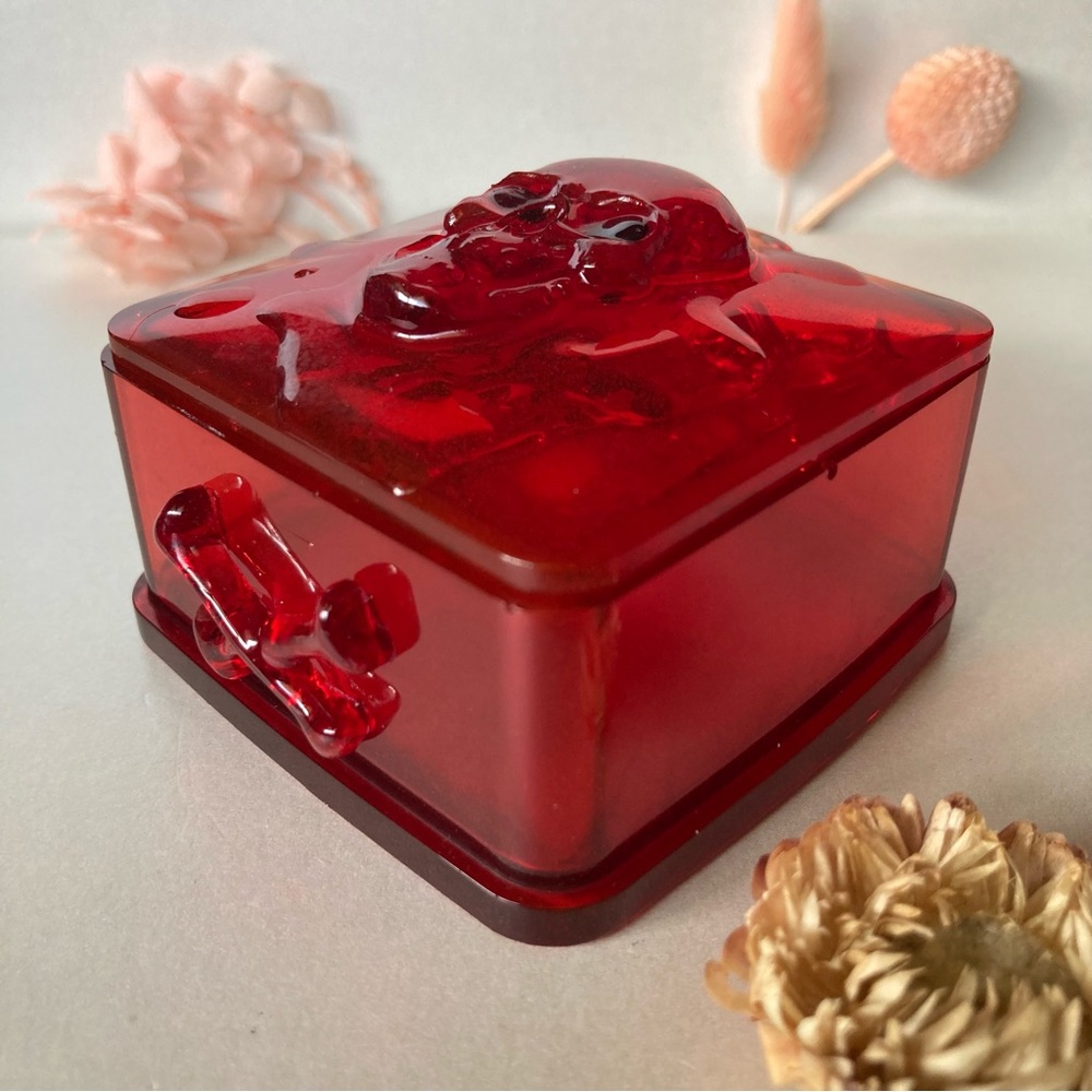Red skull Decorative jewelry Box